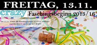 Faschingsbeginn 2015/16