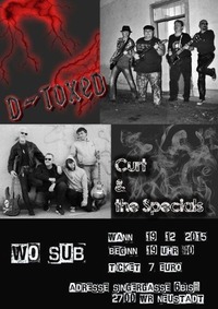 (LIVE) D-Toxed / Support: Curt & the Specials@SUB