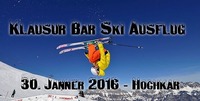 Klausur Bar - Ski Ausflug 2016@Klausur Bar