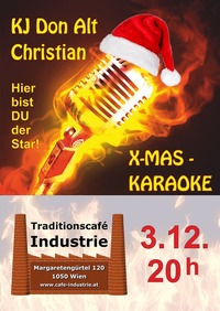 X-Mas-Karaoke im Industrie!@Traditionscafe Industrie