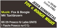 FOX und BOOGIE Night.