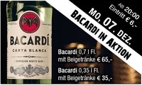 Bacardi Carta Blanca in Aktion