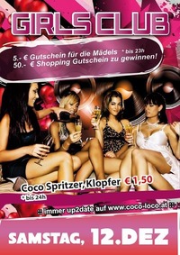 GIRLS CLUB@Disco Coco Loco