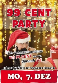 99 CENT PARTY@Disco Coco Loco