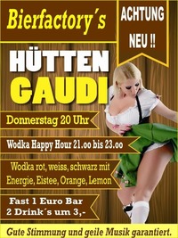 HÜTTEN GAUDI@1 EURO BAR