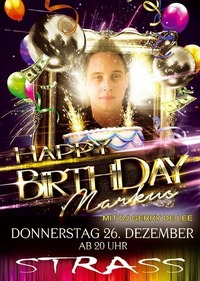 Happy Birthday Markus@Strass Lounge Bar