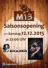 Winteropening @ M13 @M13