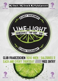 LIME LIGHT Thursdayz - Dancehall / Hip Hop / RnB