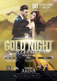 GOLD NIGHT SILVESTER