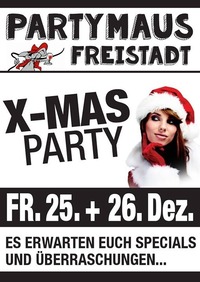 X-MAS PARTY@Partymaus Freistadt