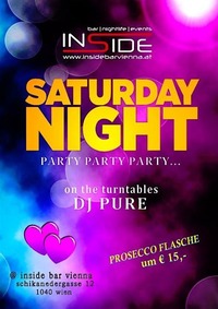 SATURDAY NIGHT@Inside Bar