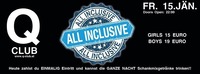 ALL INCLUSIVE mit Rob Miloo@Q-Club