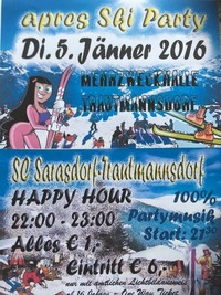 Apres Ski Party 2016@Veranstaltungshalle