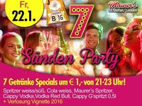 7 Sünden Party mit DJ MAX