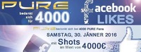 PURE Facebook LIKE (Y) Party 4000er Edition@Pure Kufstein