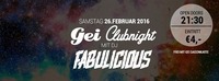 GEI Clubnight mit DJ Fabulicious @ GEI Musikclub, Timelkam