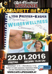 Kabarett im Café - Lydia Prenner-Kasper