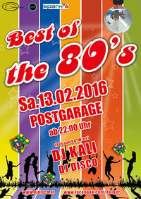 Best of the 80s@Postgarage