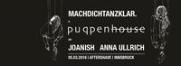 Puppenhouse x Machdichtanzklar w/ JOANISH & ANNA ULLRICH@Aftershave Club