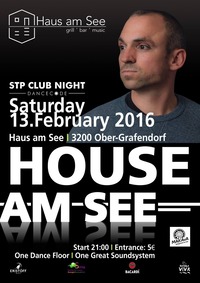 House am See hosted by STP CLUB NIGHT
