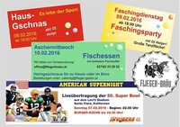 American Supernight bis Aschermittwoch