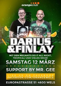 Darius & Finlay Orange Club WELS