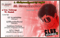 1. Clubsoundz.net Dj Night in der m7even Clublounge Wr. Neustadt@m7even Clublounge