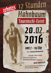 12h-Skitouren Event@Talstation Hahnbaumlift