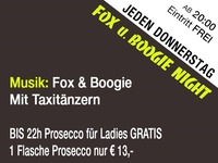 Jeden Donnerstag – FOX und BOOGIE Night@Mausefalle