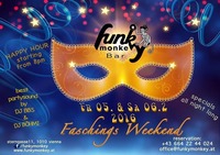☼ Faschings Weekend ☼ Friday Feb 5th, 2016@Funky Monkey