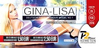 ★ GINA LISA live! ★ Schankmixer um 1,50€ bis 23:00, danach 2,50€ // P2-Kemeten