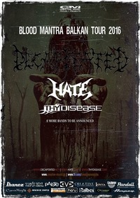 DECAPITATED, HATE, THY DISEASE & more@Viper Room