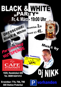 Black & White Party@Cafe Eckhardt