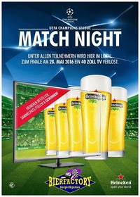 HEINEKEN MATCH NIGHT@1 EURO BAR