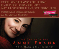 Sondervorstellung mit Regisseur: Das Tagebuch der Anne Frank@Hollywood Megaplex