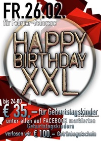 Happy Birthday XXL@Spessart