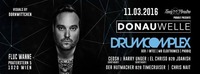 DONAUWELLE with DRUMCOMPLEX / 11.03.2016 FLUC@Fluc / Fluc Wanne