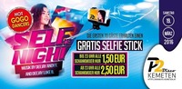 ◕‿◕ Selfie Night ★ GRATIS Selfie-Sticks // Schankmixer um 1,50€ bis 23:00, danach 2,50€ // P2-Kemeten@Disco P2