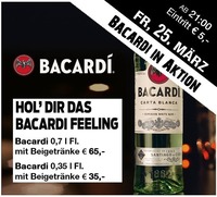 Bacardi in Aktion@Partymaus Wörgl