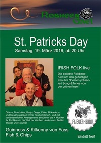 St. Patricks Day im Flieger-Bräu