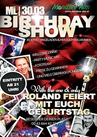 Birthday Show - With the one & only@Mondsee Alm