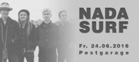 Indiepartment präsentiert: NADA SURF@Postgarage