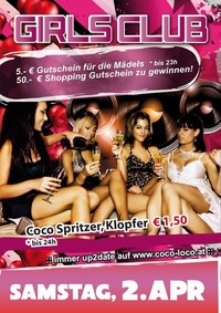 GIRLS CLUB@Disco Coco Loco