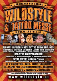Wildstyle & Tattoo Messe 2016@Brandboxx Salzburg