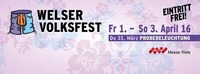 Welser Volksfest 2016 - Frühjahr@Messegelände Wels