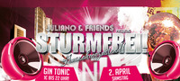 Sturmfrei, DJ Juliano & friends live!@Discoteca N1