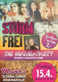 STURMFREI - Maturaparty 4.Klassen HTL Leoben@Maurer´s