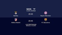 LIVE Übertragung - UEFA Champions League@ZAZA - Shisha & Cocktail Bar