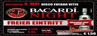 BACARDI NIGHT@Discothek Evebar