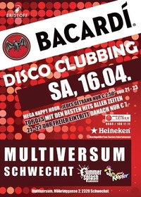 Bacardi Disco Clubbing@Multiversum